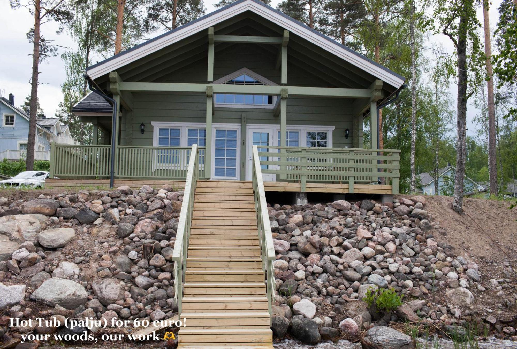 Sresort Saunas - Hot Tub, Palju Virasoja Zewnętrze zdjęcie