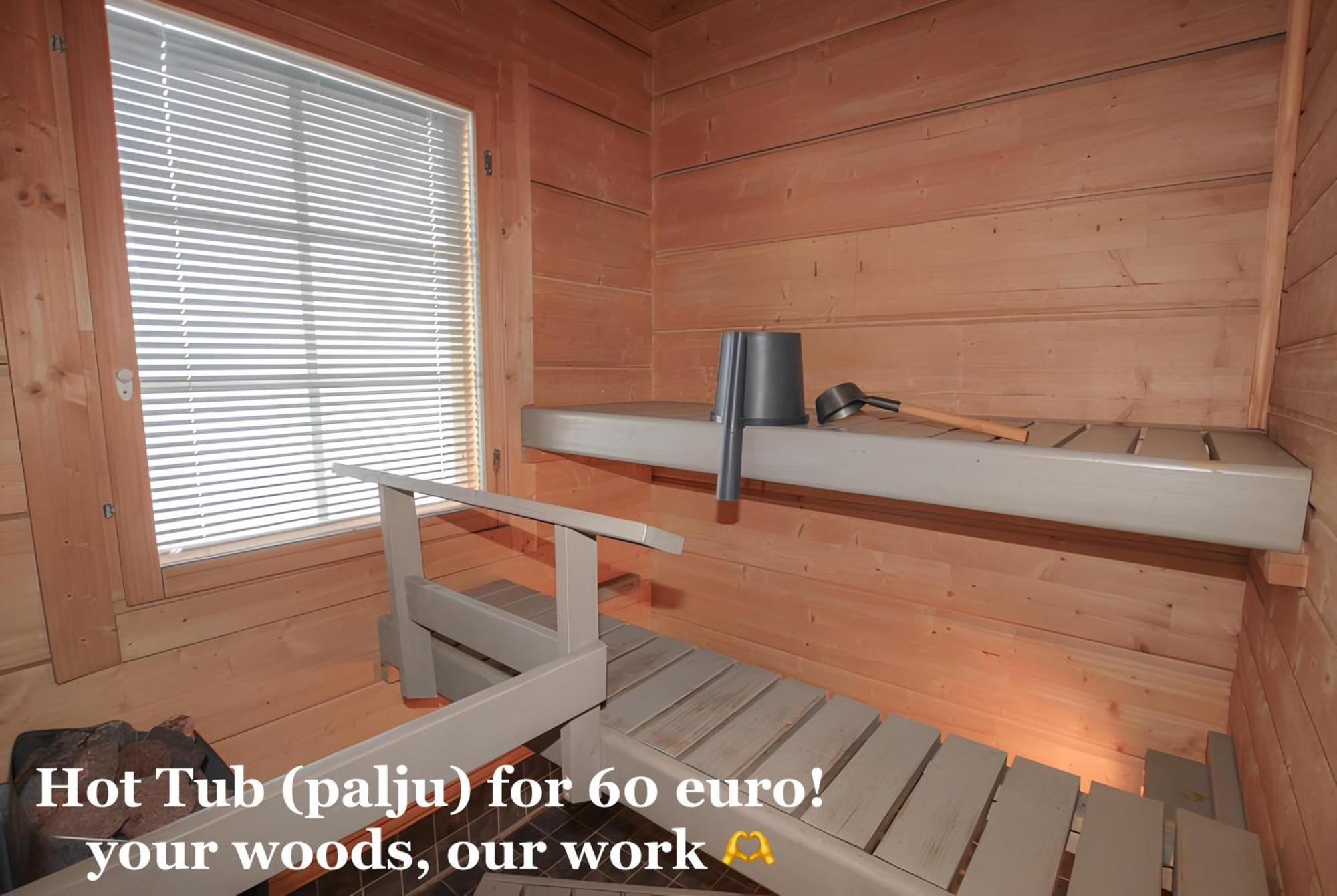 Sresort Saunas - Hot Tub, Palju Virasoja Zewnętrze zdjęcie